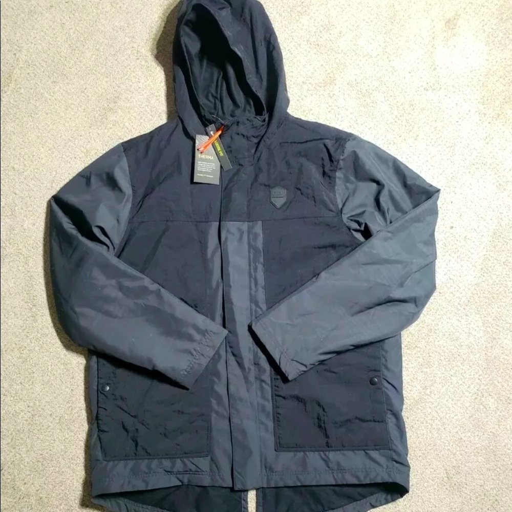 Nike Lebron James ID Therma Winter Jacket Basketball Black XL AT3902-010 New